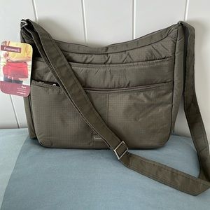 Frommer’s by Lug Flyer Mini Messenger Crossbody Bag - Taupe NWT